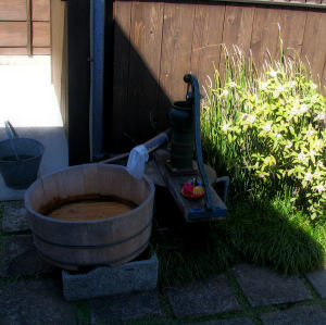 大田区小泉家住宅にて。（パワショ）