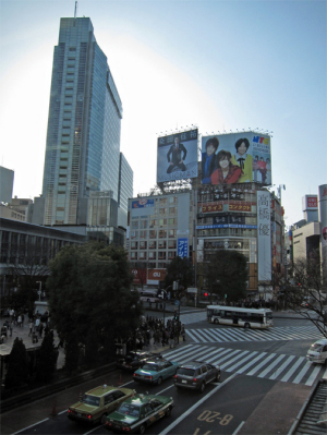 渋谷の交差点