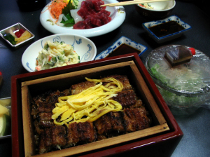 鰻の蒸篭蒸し（パワショ）