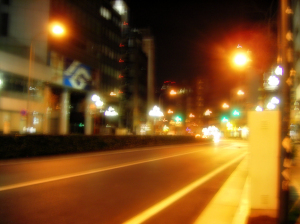 風の強い夜（コンタ）