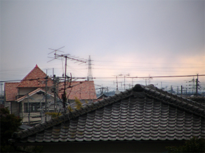 初日の出は生憎の曇り(パワショ) 初日の出は生憎の曇り(パワショ)